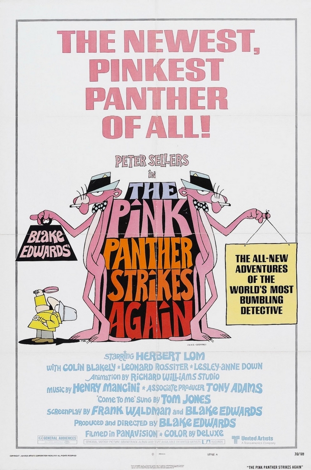 Affiche du film Quand la Panthère rose s'emmêle