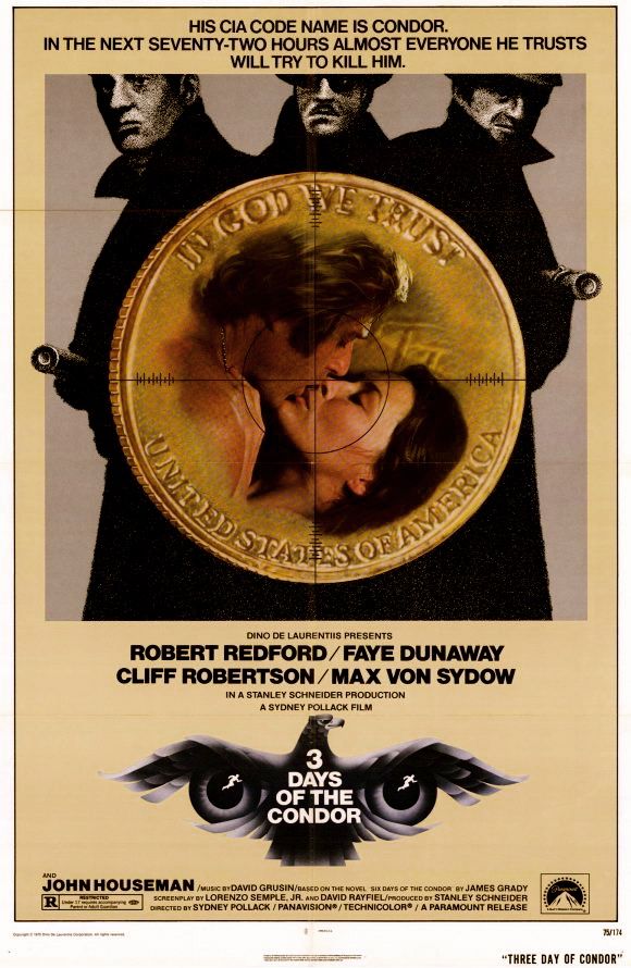 Affiche du film Les Trois jours du Condor